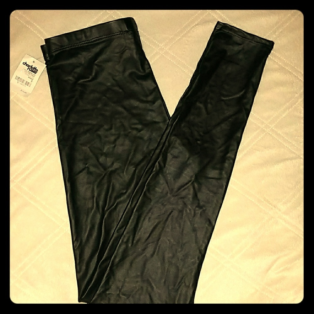 High rise liquid leggings